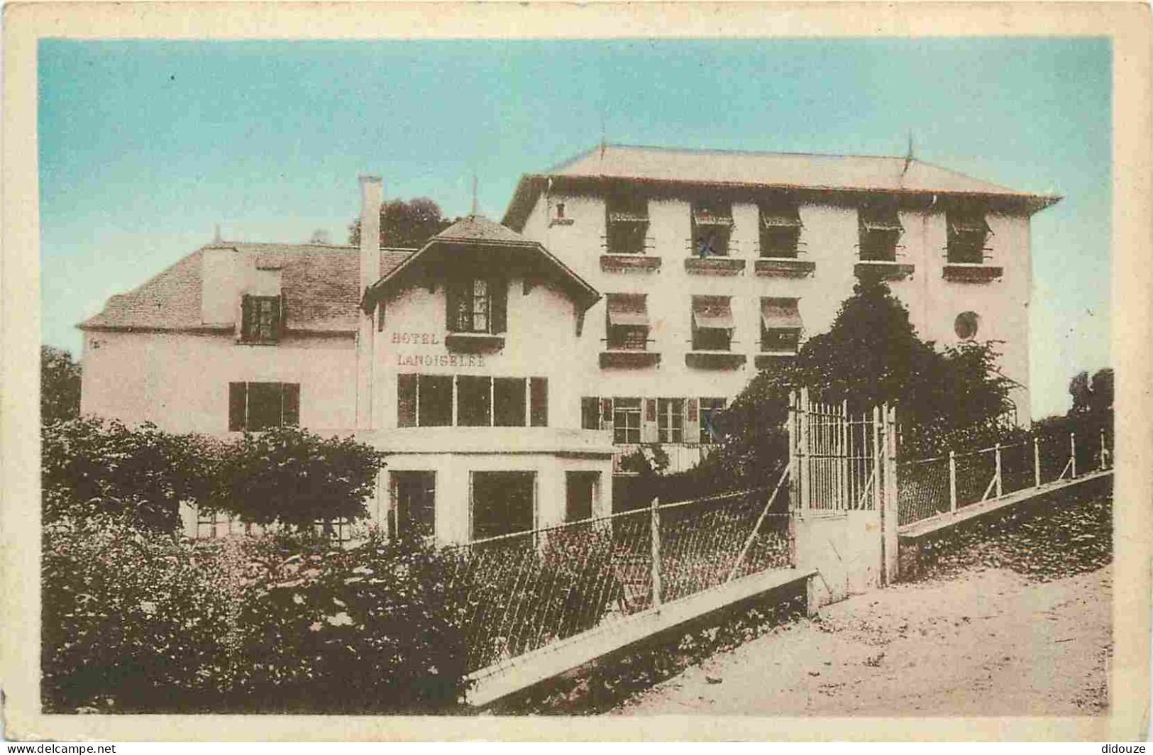 58 - Saint Honoré Les Bains - Hotel Lanoiselée - Correspondance - CPA - Voir Scans Recto-Verso - Saint-Honoré-les-Bains