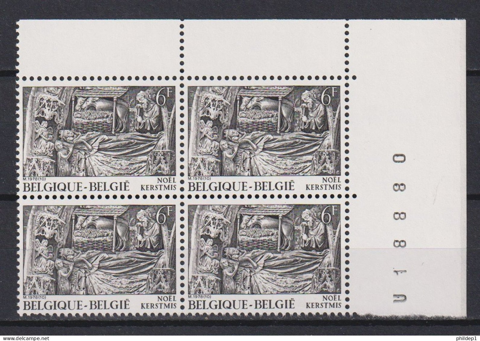 Belgique: COB N° 1917 En Bloc De 4 **, MNH, Neuf(s). TB !!! - Ongebruikt