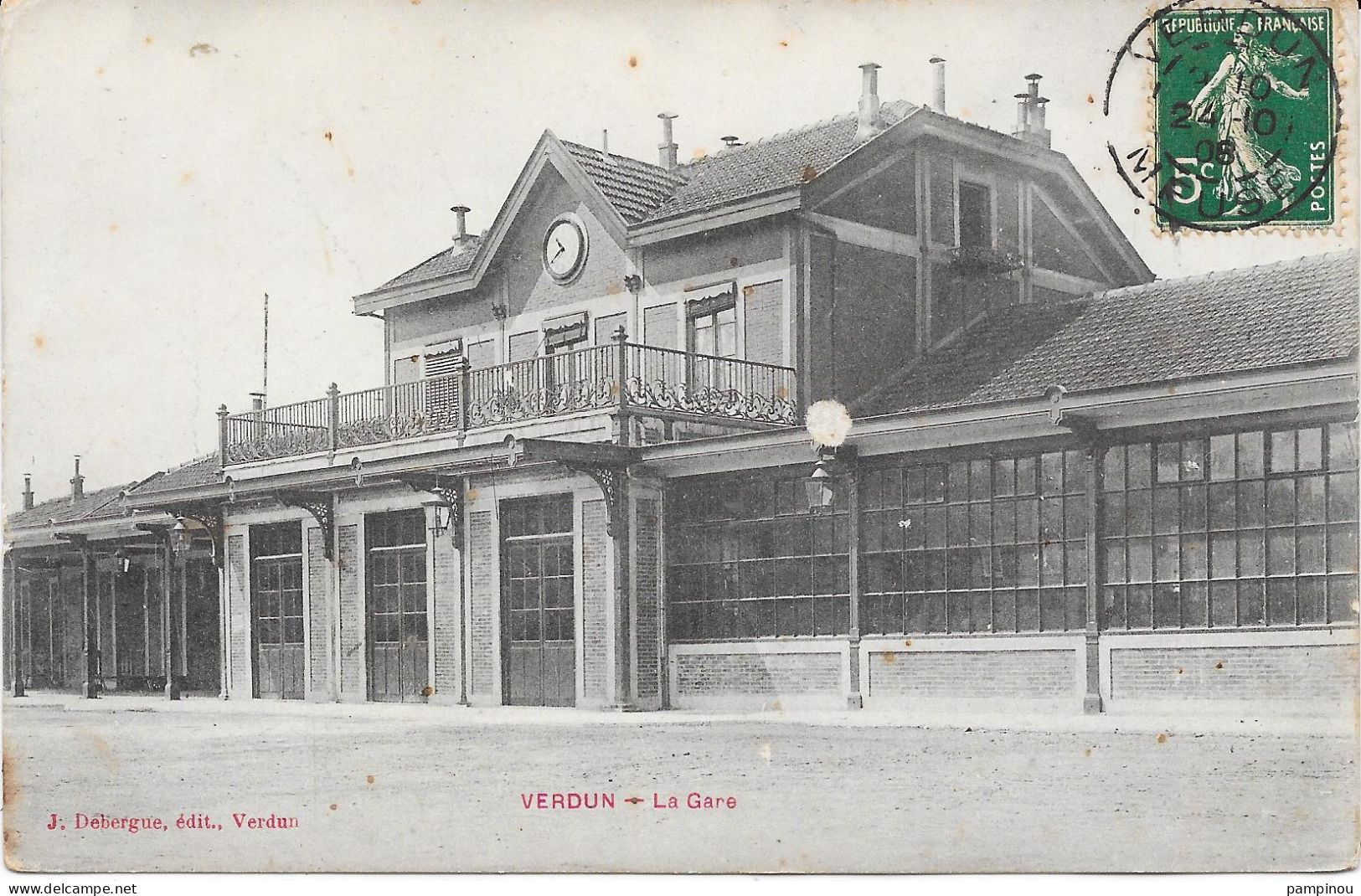 55 VERDUN - Gare- Extérieur - Verdun