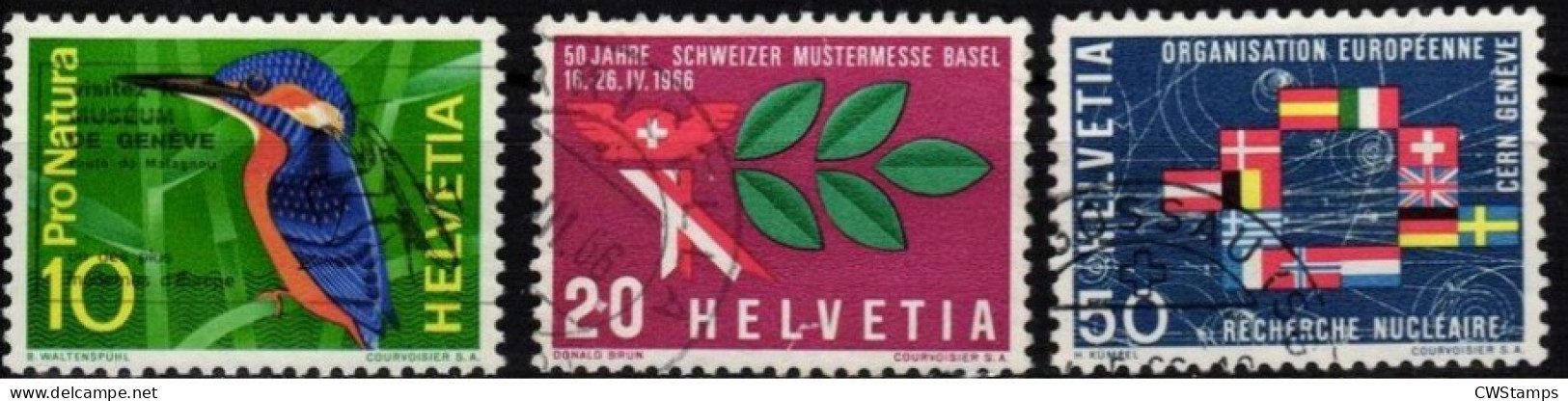 .. Zwitserland  1966  Mi 833/35 - Gebraucht