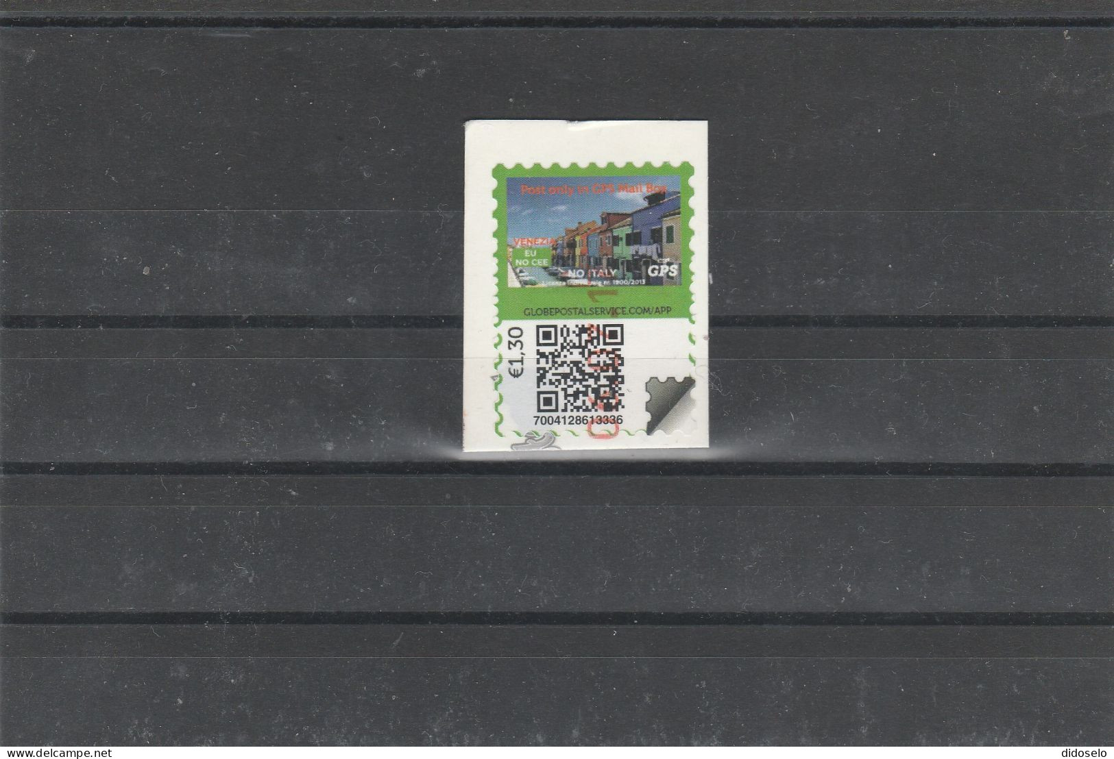 Italy - GPS / Self Adhesive Stamp / Used On Paper - Non Classés