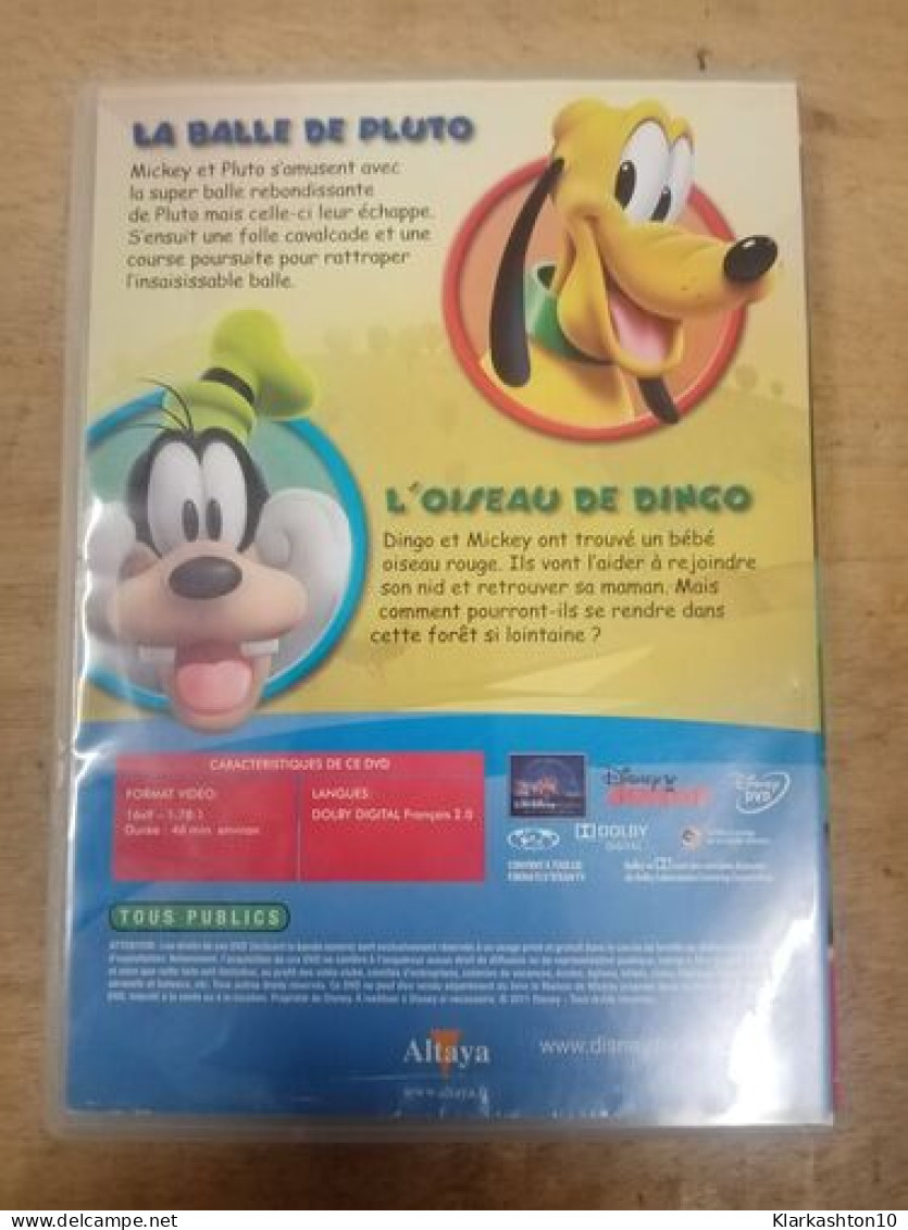 DVD - La Maison De Mickey : La Balle De Pluto L'Oiseau De Dingo - Other & Unclassified