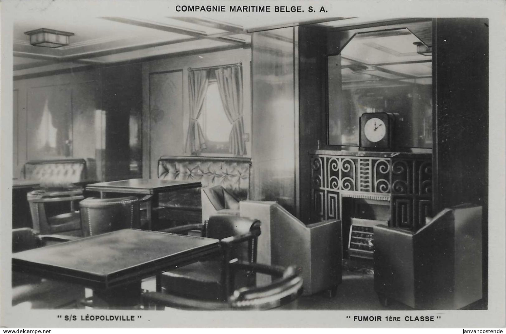 Léopoldville  -  Compagnie Maritime Belge S.A. (9 Cp) - Steamers