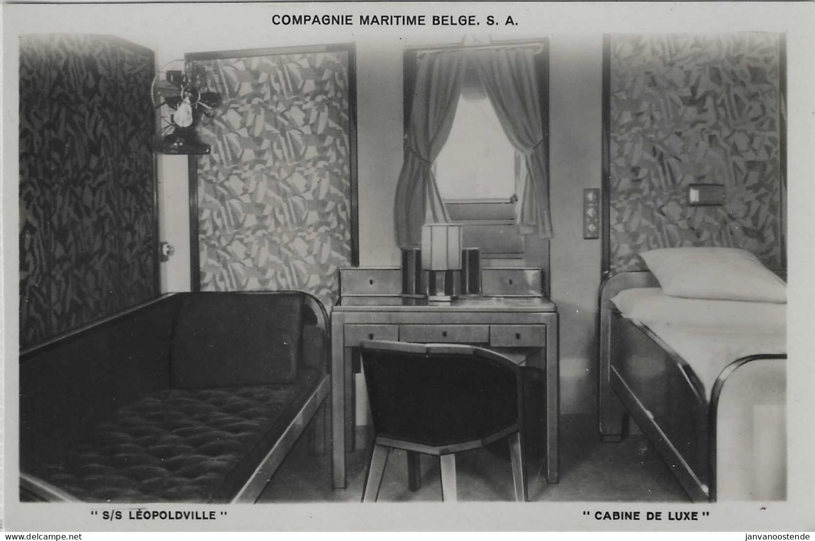 Léopoldville  -  Compagnie Maritime Belge S.A. (9 cp)