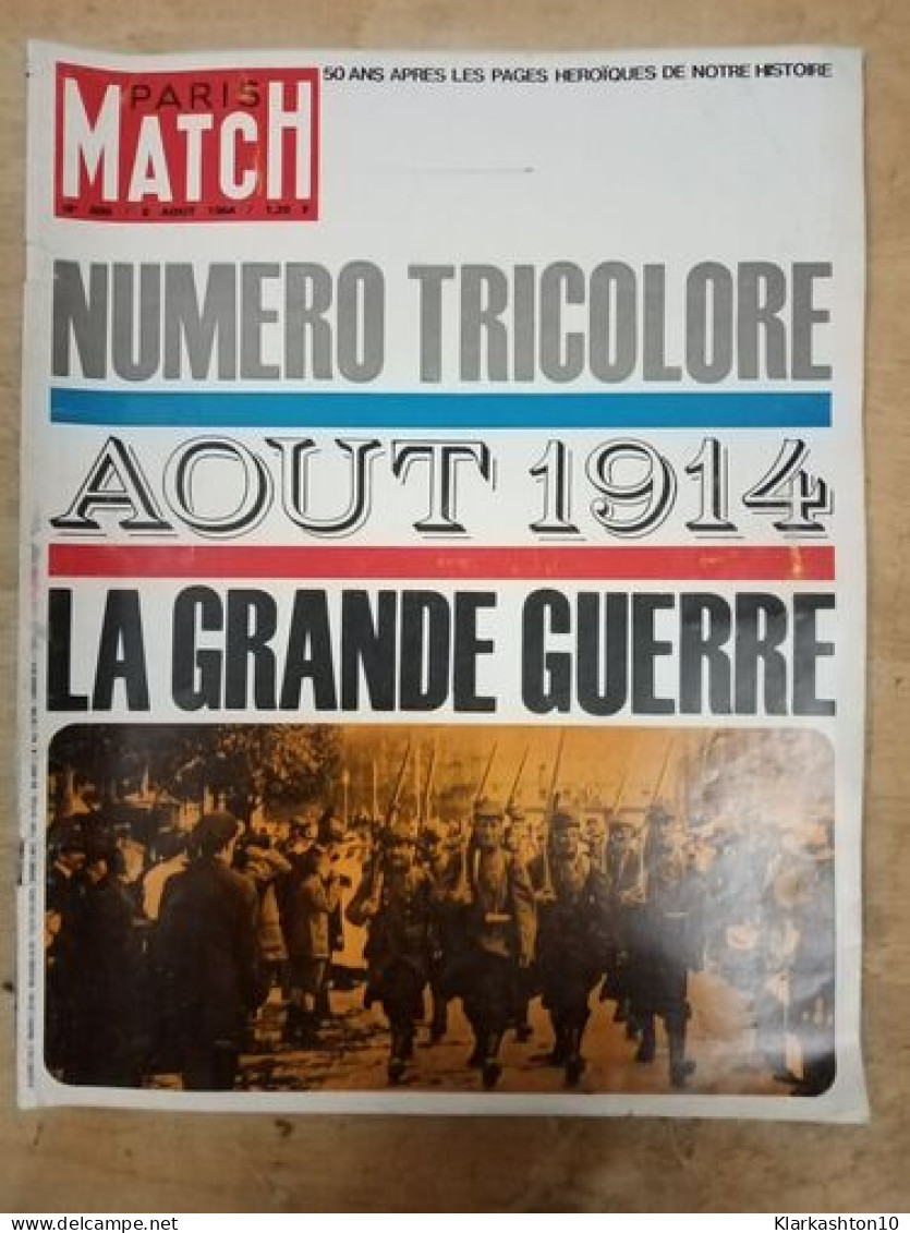 Paris Match Nº800 / Aout 1964 - Unclassified