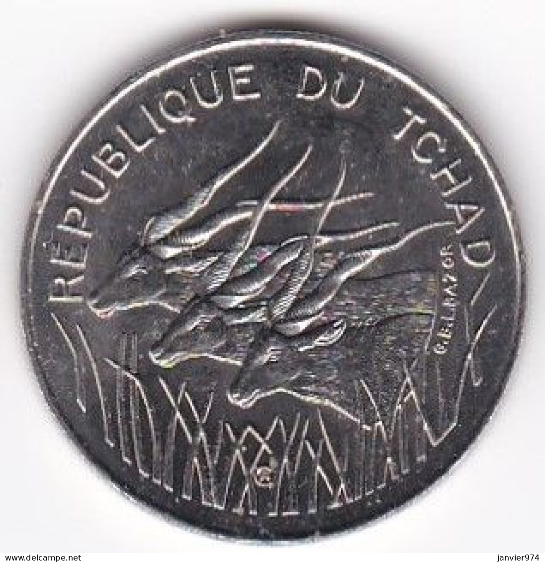 République Du Tchad 100 Francs 1988, En Nickel , KM# 3, UNC/ Neuve - Chad