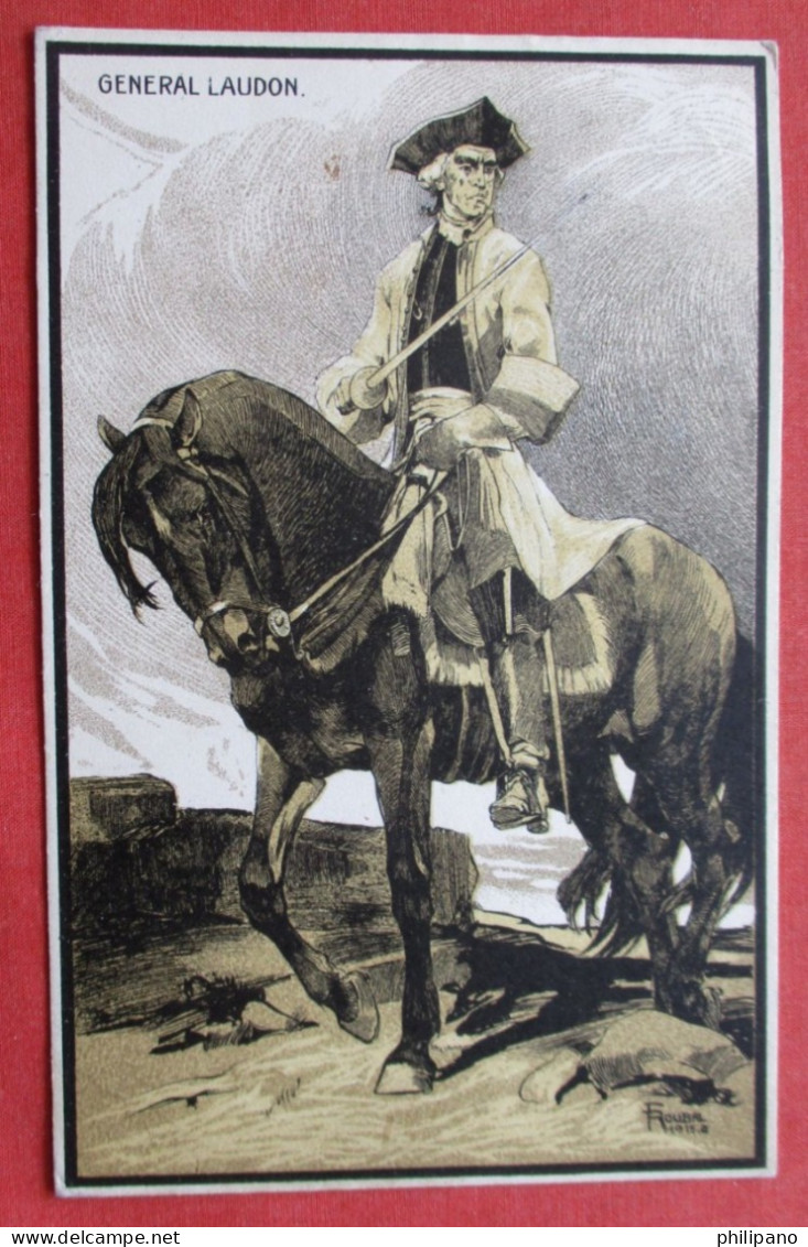 GENERAL LAUDON     Austria.    S: F. ROUBAL  Ref 6412 - Characters
