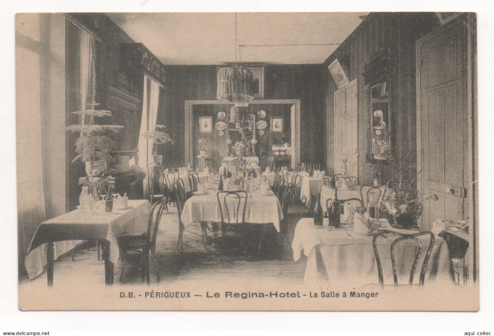 PERIGUEUX    24  DORDOGNE PERIGORD   LE REGINA-HOTEL   -  LA SALLE À MANGER - Périgueux