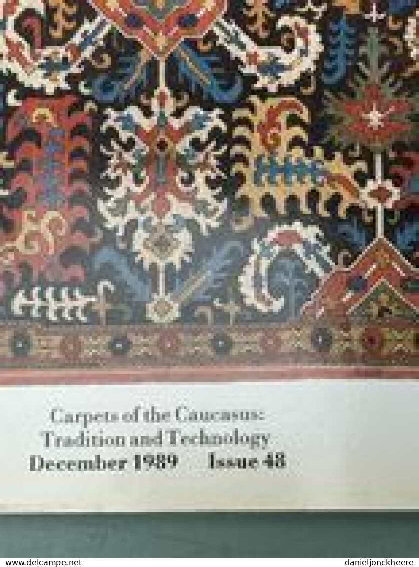 Hali December 1989 Issue 48 International Magazine Of Fine Carpets And Textiles - 1950-Maintenant