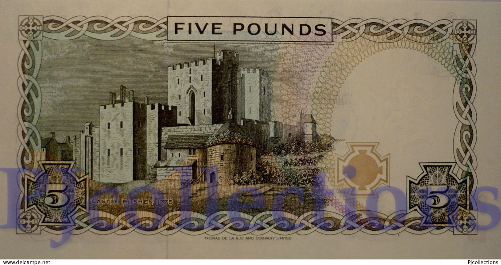 ISLE OF MAN 5 POUNDS 1983 PICK 41b UNC - 5 Pond