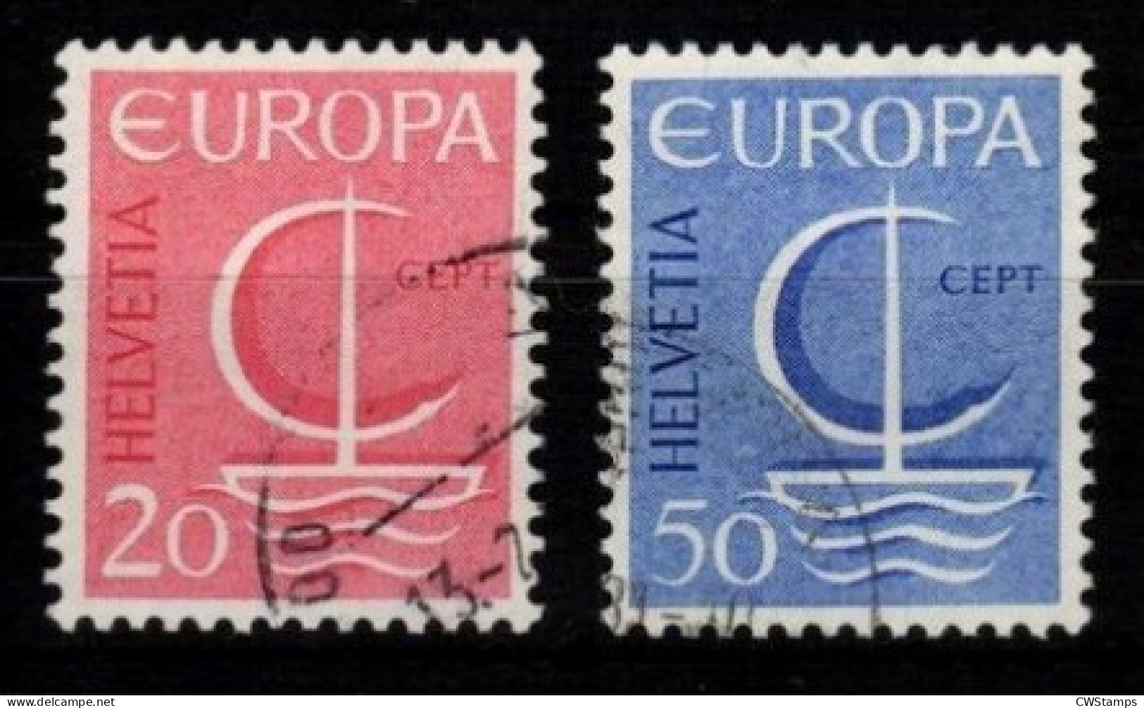 .. Zwitserland  1966  Mi 843/44 - Used Stamps