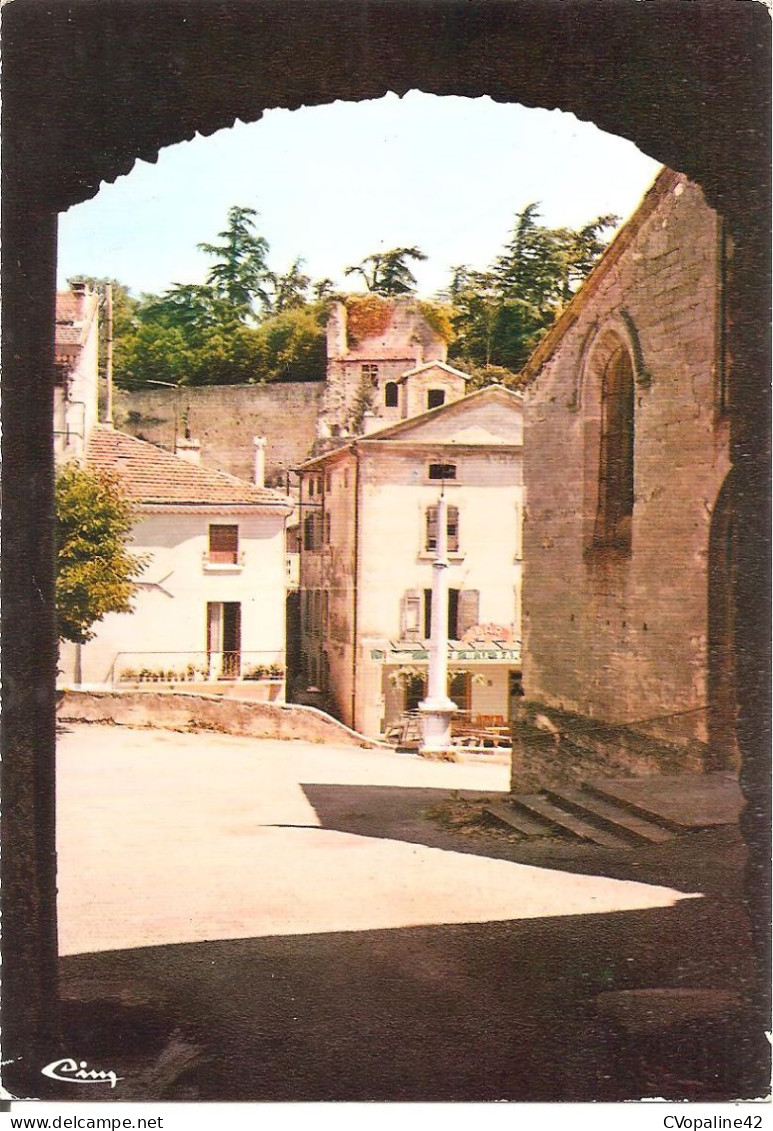 ETOILE-sur-RHONE (26) Vue Pittoresque Prise Du Porche De L'Eglise En 1975 CPSM GF (cliché Pas Très Courant) - Other & Unclassified