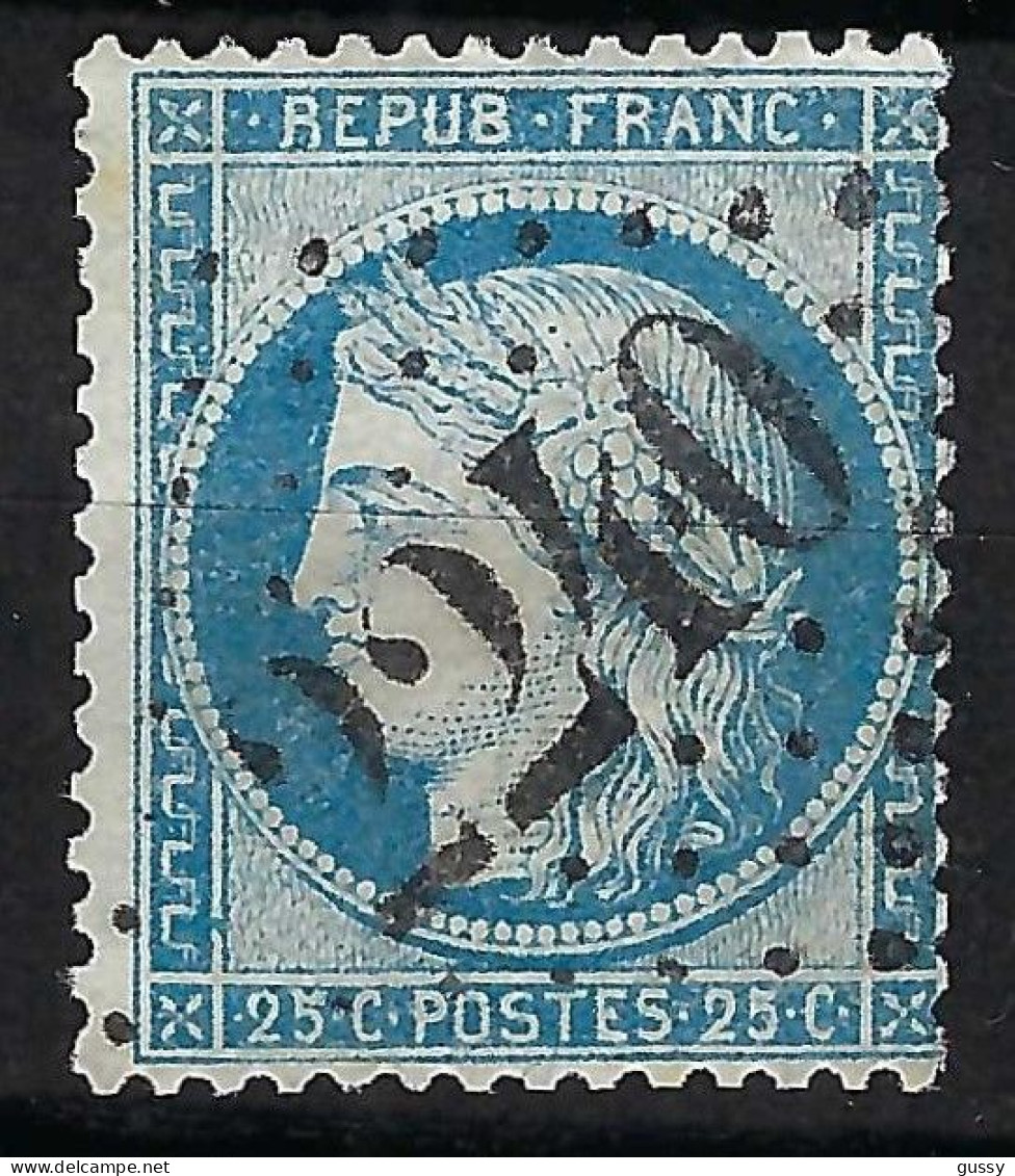 FRANCE Classique, B Obl. GC Des Villes Sur TP Isolés: GC 2240 (Marseille,1) Sur Y&T 60C - 1871-1875 Cérès