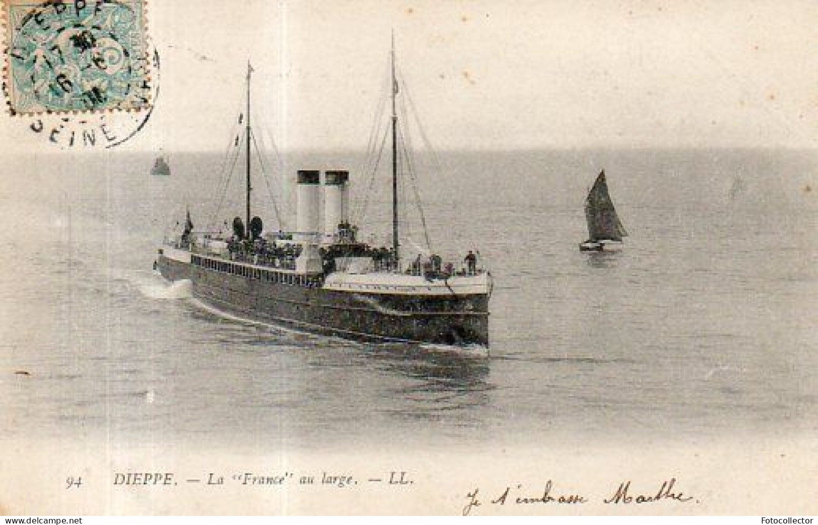 Dieppe (76) : La France Au Large (16 Mai 1905) - Dieppe