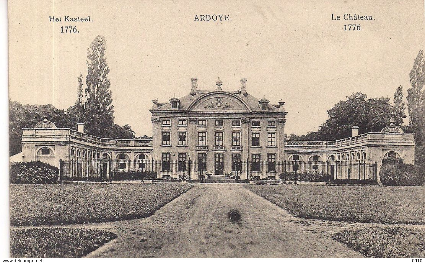 ARDOYE-ARDOOIE "KASTEEL 1776-CHATEAU 1776" - Ardooie