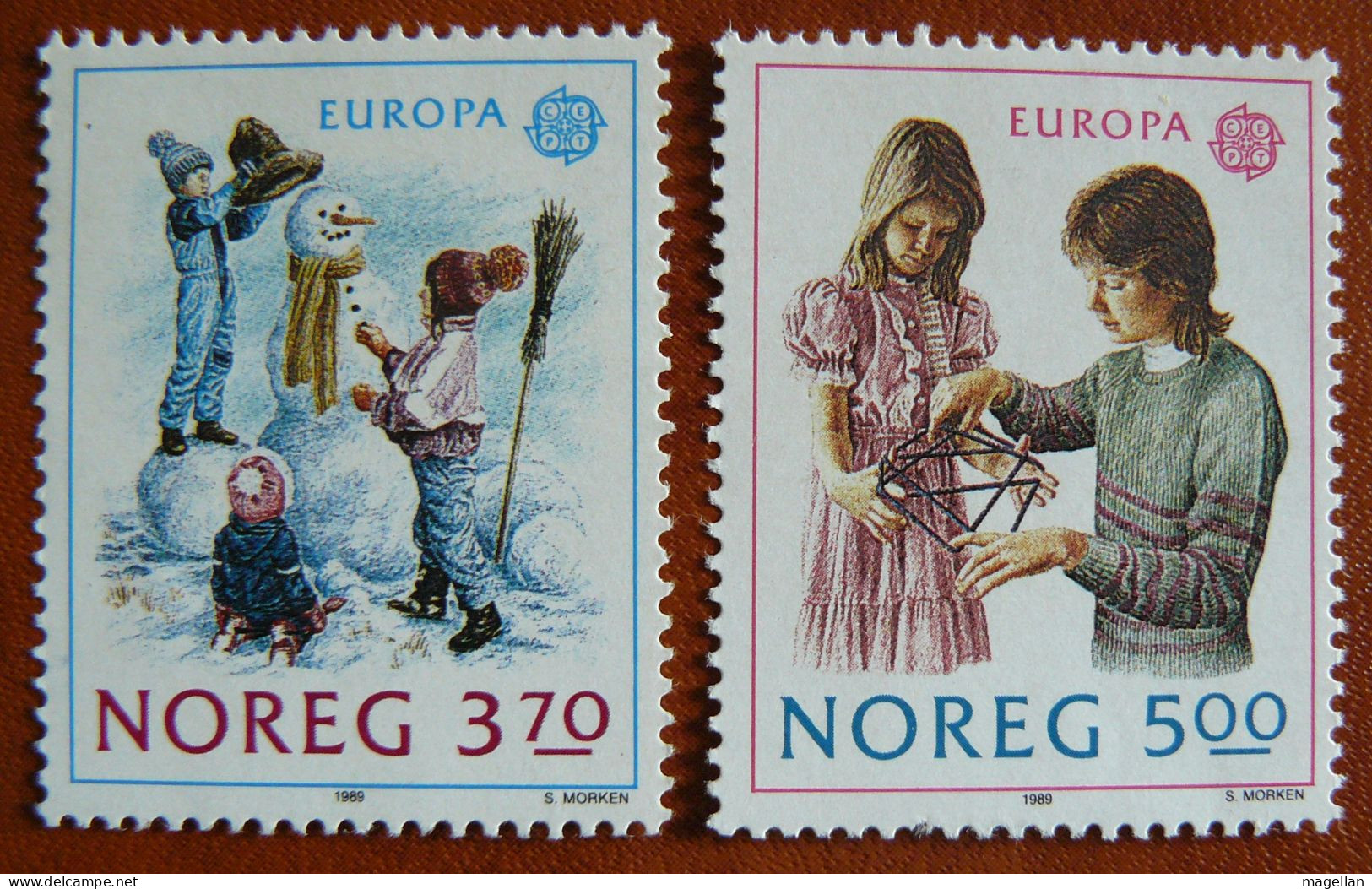 Norvege - Norway - Norge Yv. N°976/977 Neufs ** (MNH) - Europa - Neufs