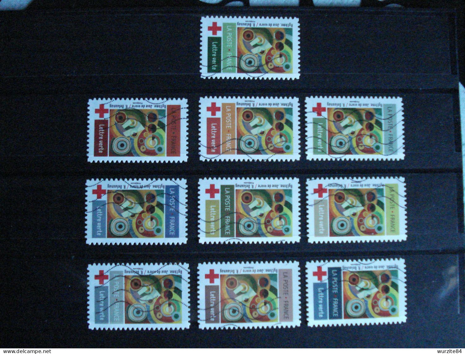 1863 à 1872 Série Croix Rouge Complète Et Oblitérée  Année 2020 ***** - Used Stamps