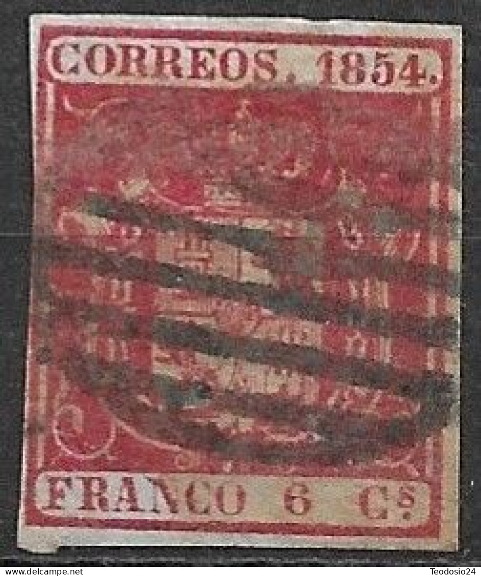 España 1854 Edifil 24 - Used Stamps