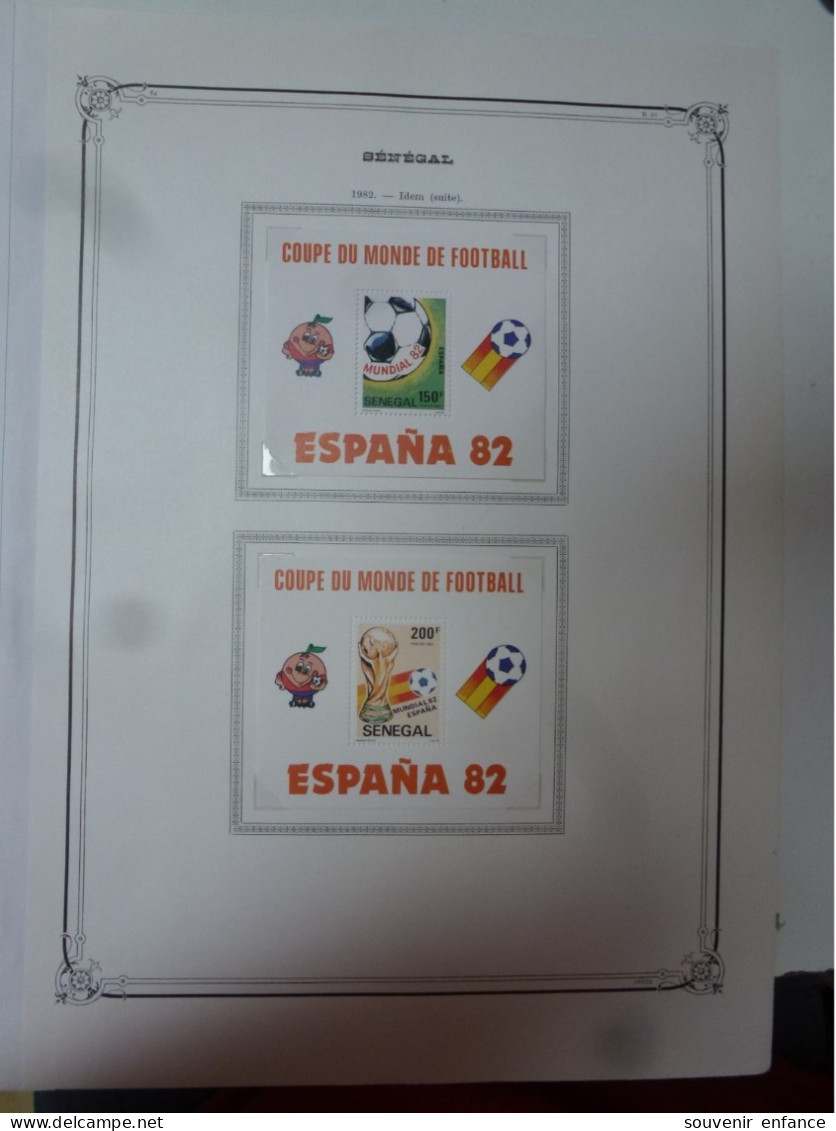 1982 Sénégal Espana Coupe Du Monde De Football Neuf ** - Sénégal (1960-...)