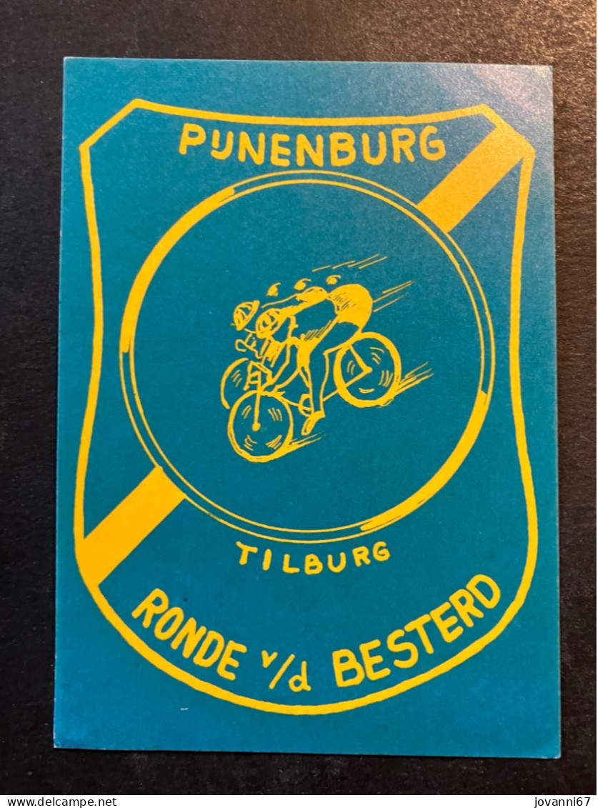 Pijnenburg Tilburg - Sticker - Cyclisme - Ciclismo -wielrennen - Radsport