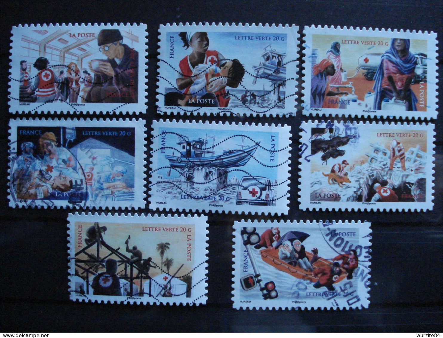 1132 à 1139  Série Complète Croix Rouge Oblitérée De 2015 ****** - Used Stamps