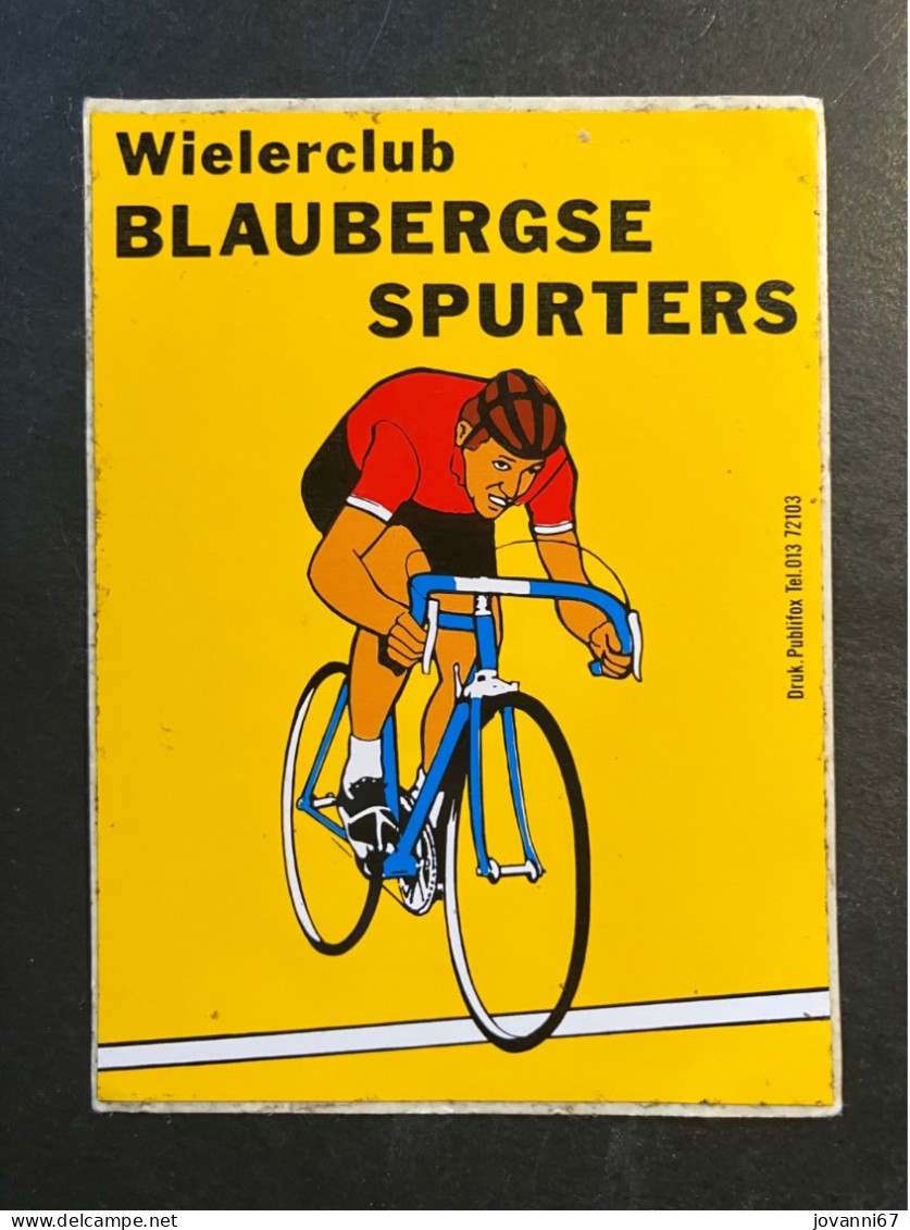 Blaubergse Spurters - Sticker - Cyclisme - Ciclismo -wielrennen - Cyclisme