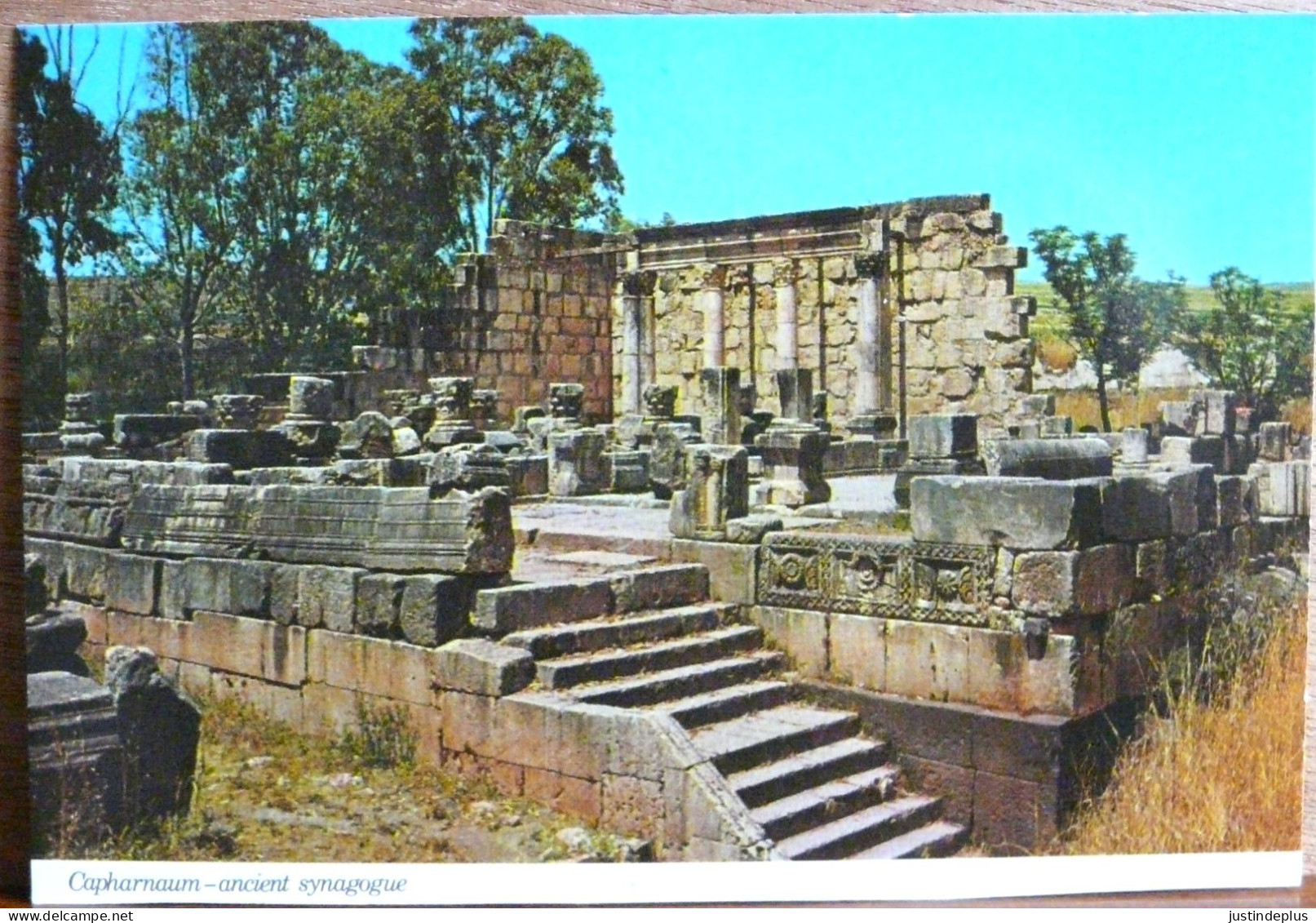 CAPHARNAUM ANCIENNE SYNAGOGUE - Israel