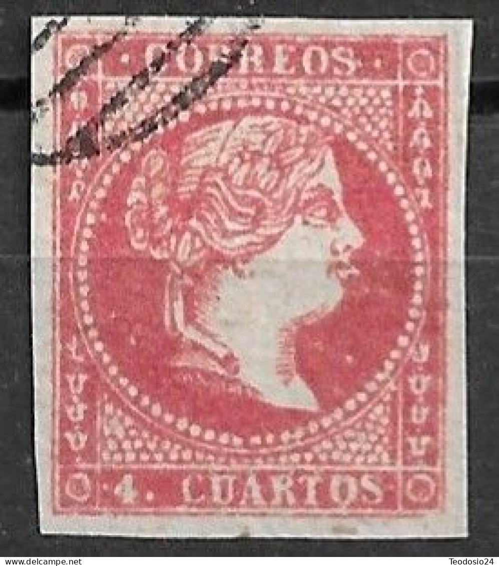 España 1856-59 Edifil 48 - Used Stamps