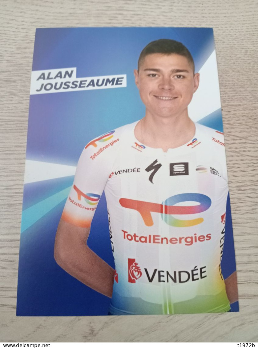 Cyclisme Cycling Ciclismo Ciclista Wielrennen Radfahren JOUSSEAUME ALAN (TotalEnergies 2023) - Cycling