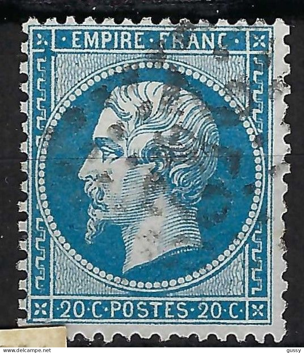 FRANCE Classique, B Obl. GC Des Villes Sur TP Isolés: GC 2429 (Montauban,1) Sur Y&T 22 - 1862 Napoléon III