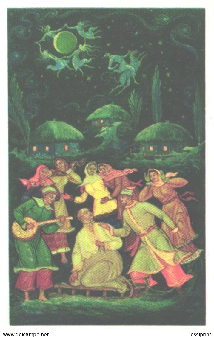 A.Kurkin:Fairy Tale Night Before Christmas, 1976 - Märchen, Sagen & Legenden