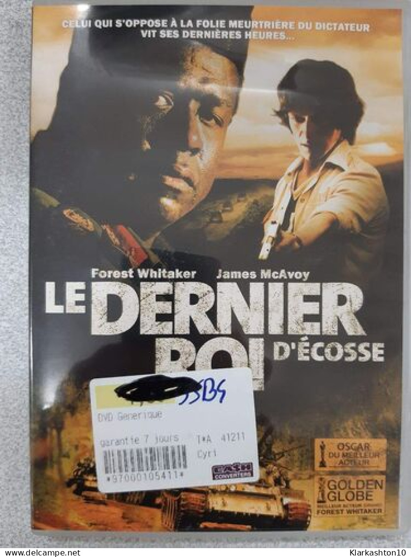 Le Dernier Roi D'Ecosse - Other & Unclassified