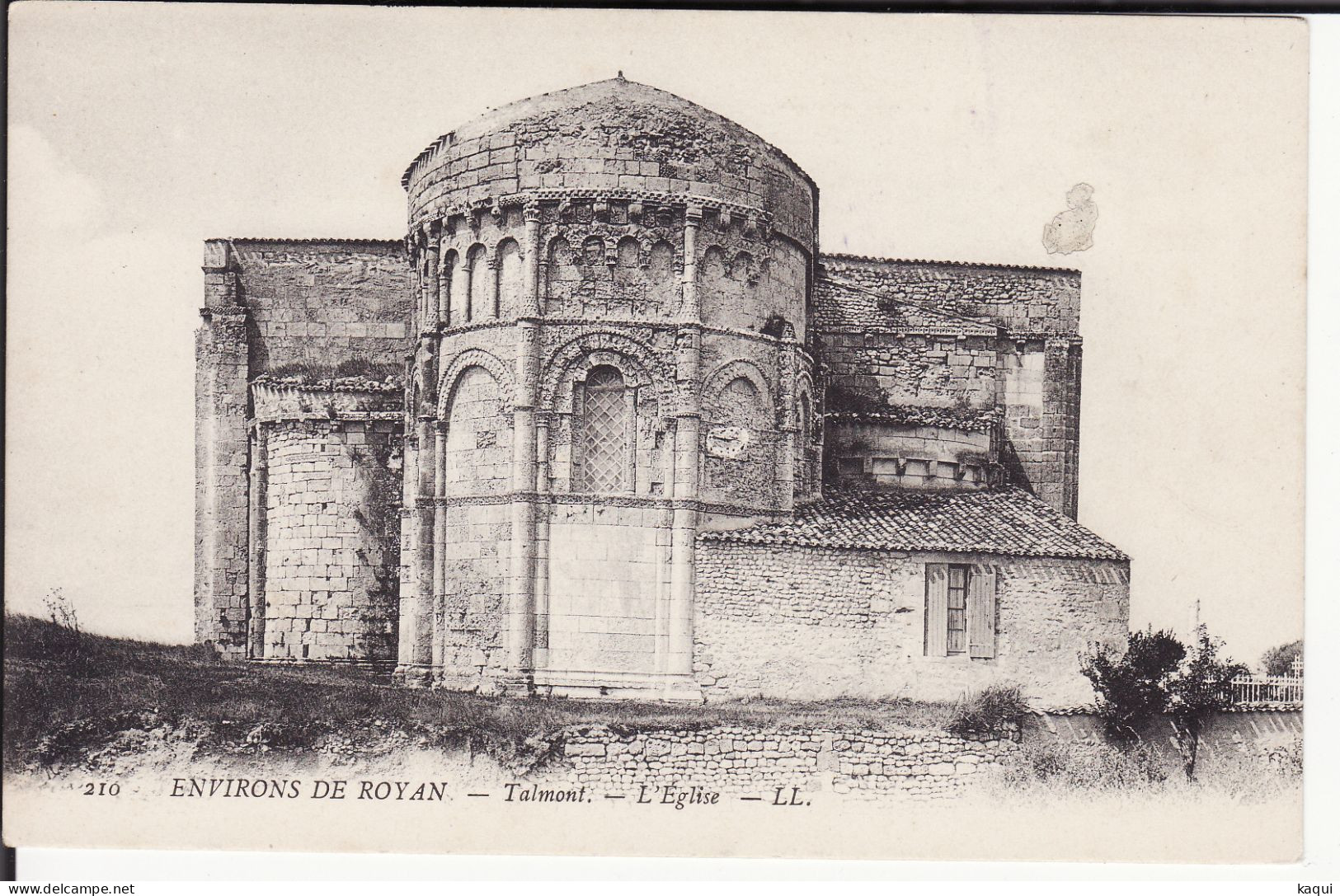 CHATENTE-MARITIME - ENVIRONS DE ROYAN - TALMONT - L'Eglise - LL N° 210 - Other & Unclassified