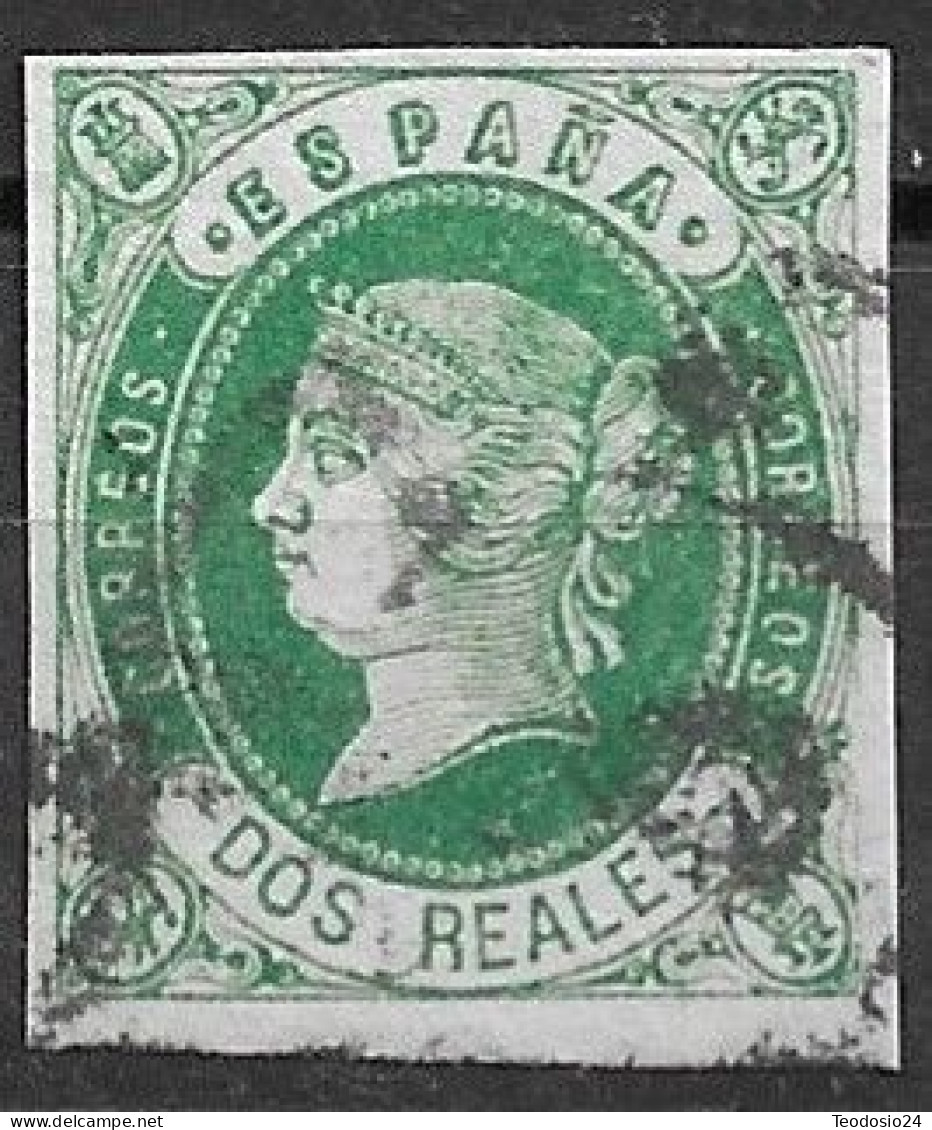 España 1862 Edifil 62 - Gebruikt