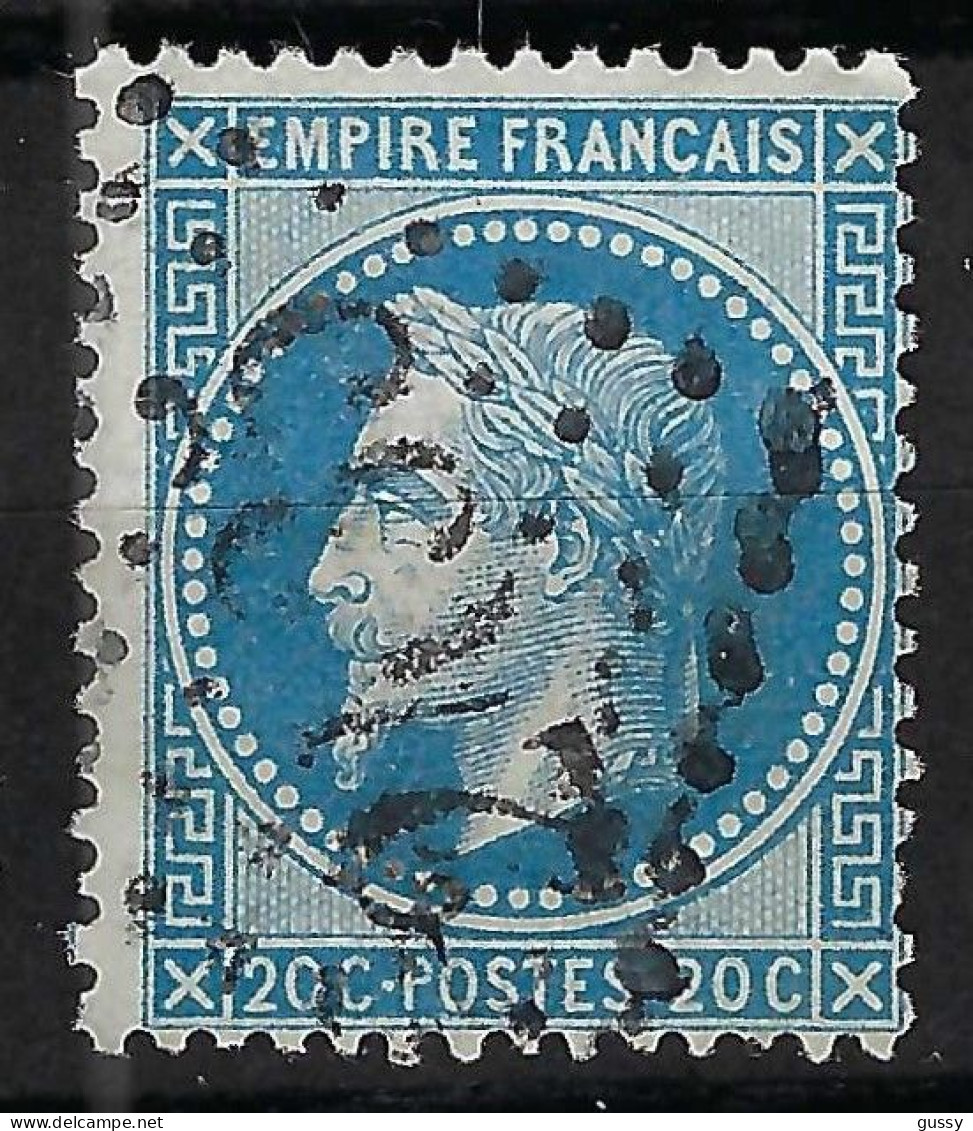 FRANCE Classique, B Obl. GC Des Villes Sur TP Isolés: GC 2485 (Montluel,3) Sur Y&T 29A - 1863-1870 Napoleon III With Laurels