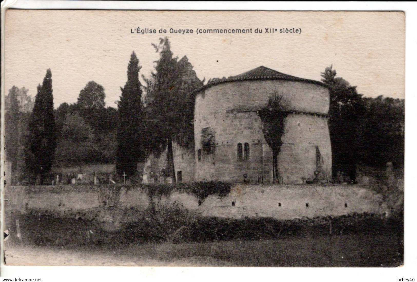 47 -  L' Eglise De Gueyze - Cartes Postales Ancienne - Autres & Non Classés