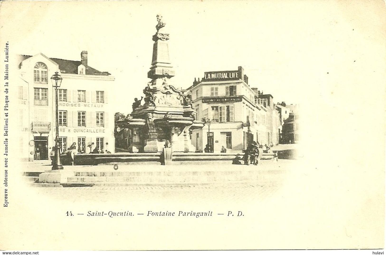 02  SAINT QUENTIN - FONTAINE PARINGAULT (ref 7327) - Saint Quentin