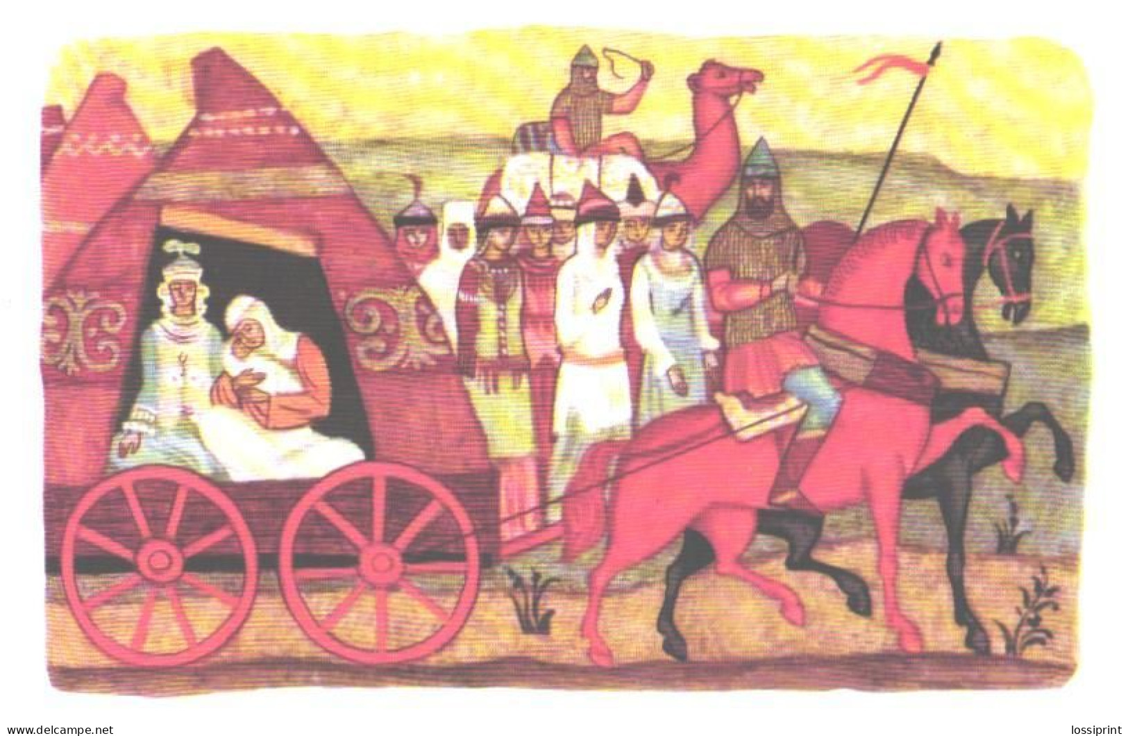 V.Semenov:A Word About Igor's Campaign, Horses And Cart, 1972 - Vertellingen, Fabels & Legenden
