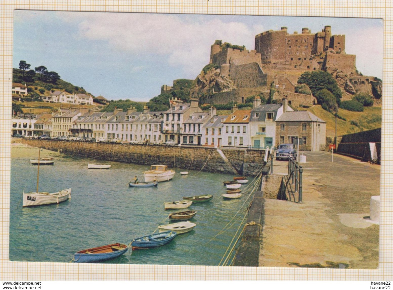 8AK4375 JERSEY MONT ORGUEIL CASTLE  2SCANS - Other & Unclassified