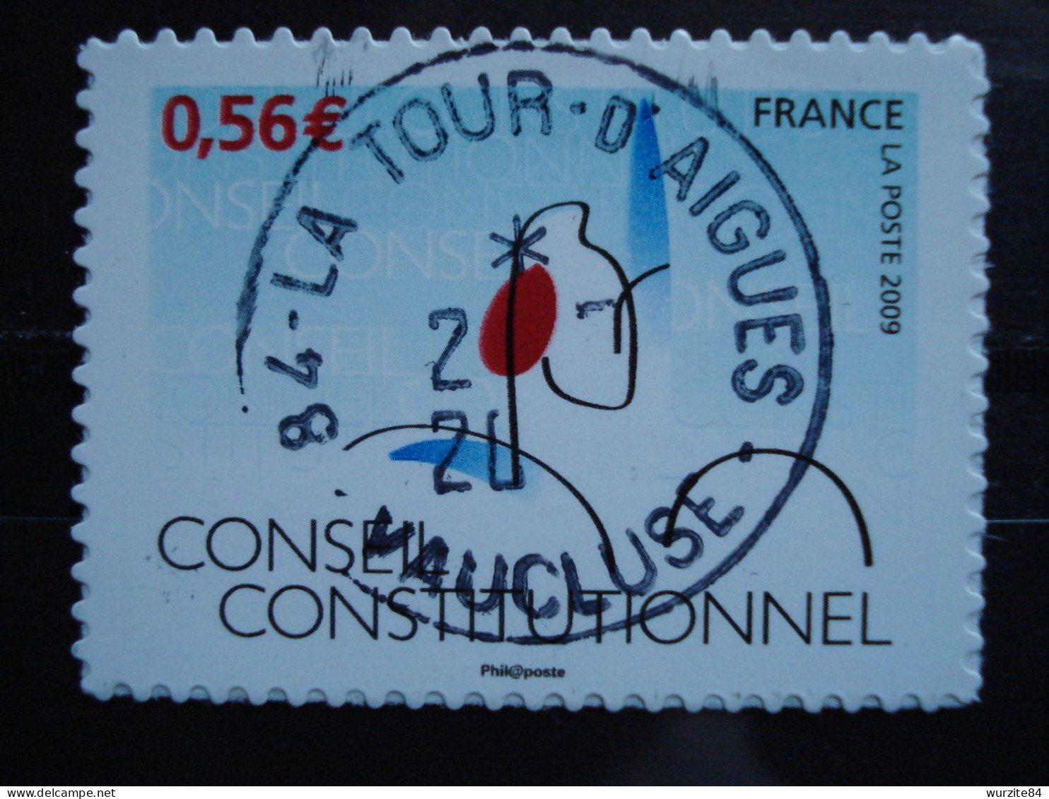 337 Conseil Constitutionnel Oblitéré Avec Cachet Rond ***** Année 2009 - Used Stamps