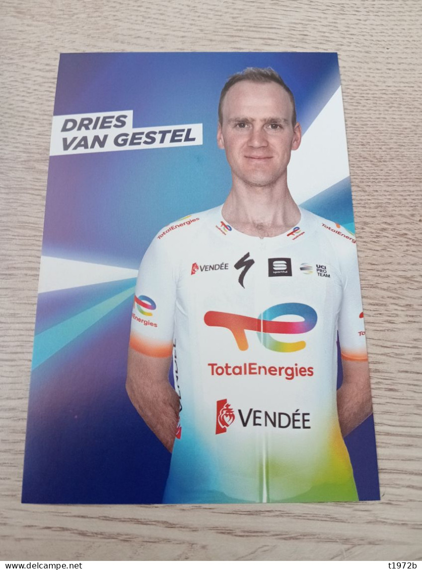 Cyclisme Cycling Ciclismo Ciclista Wielrennen Radfahren VAN GESTEL DRIES (TotalEnergies 2023) - Cycling