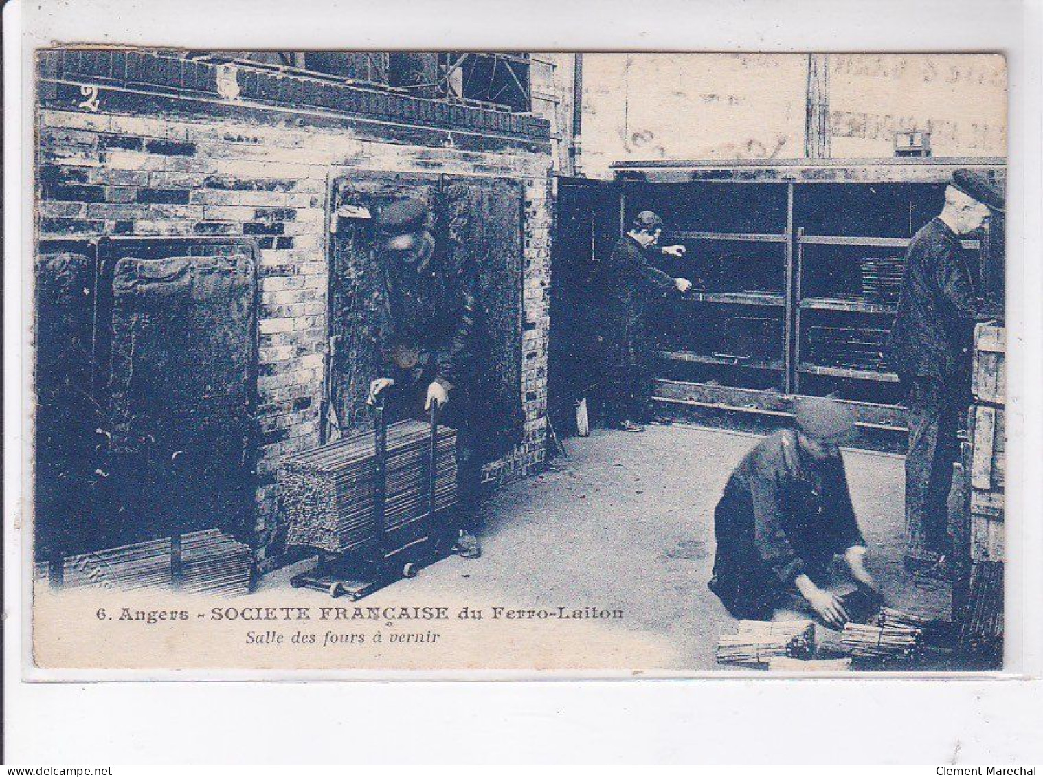 ANGERS: Société Française Du Ferro-laiton, Salle Des Fours à Venir - Très Bon état - Angers