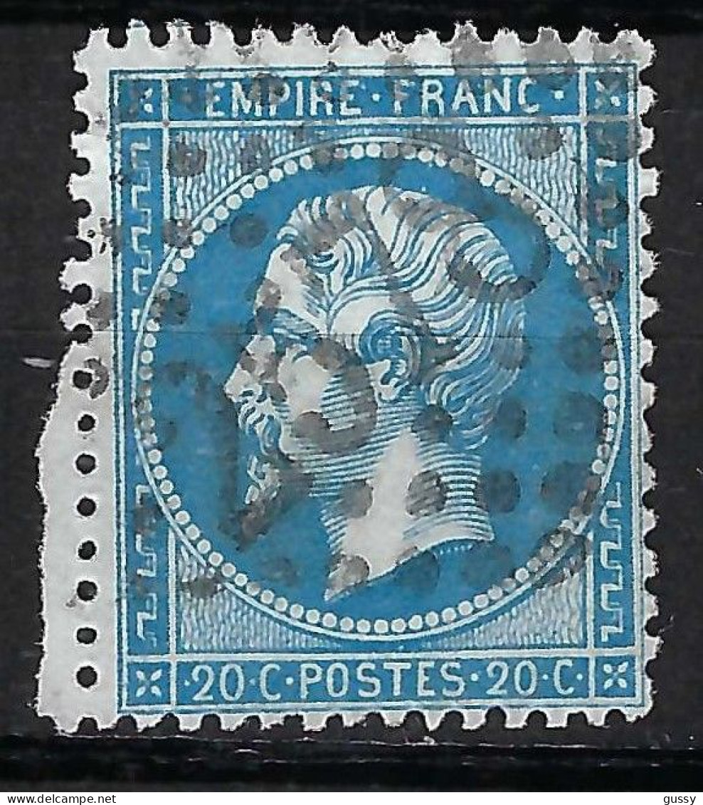 FRANCE Classique, B Obl. GC Des Villes Sur TP Isolés: GC 2578 (Mulhouse,1) Sur Y&T 22 - 1862 Napoléon III