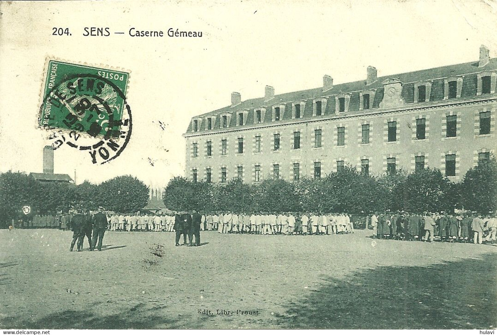 89  SENS - CASERNE GEMEAU (ref 7307) - Sens