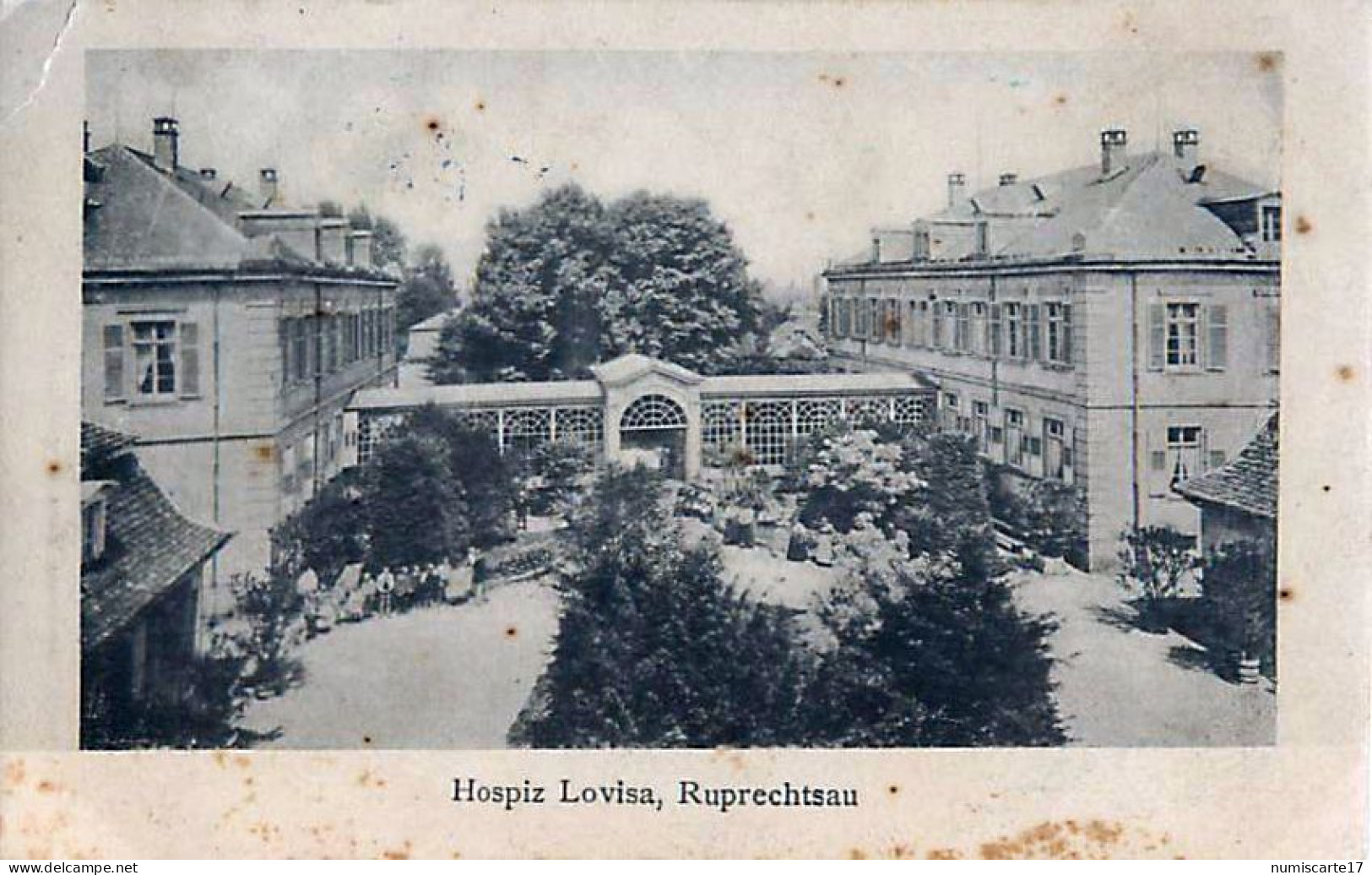 Cpa STRASBOURG 67 Hospiz Lovisa Ruprechtsau ( Crèche 66 Rue Mélanie ) - Strasbourg