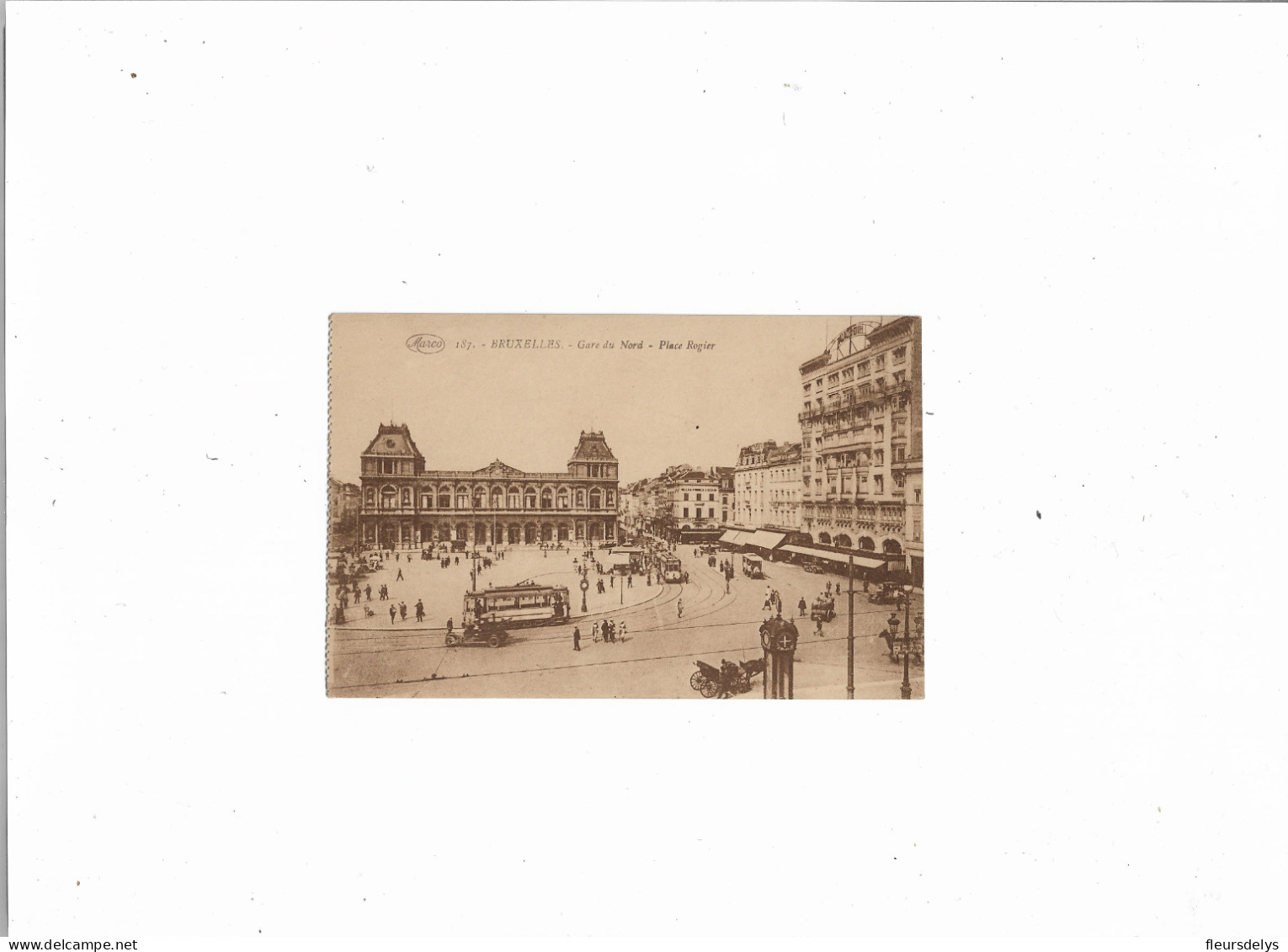 Carte Postale - Transport (rail) - Stations