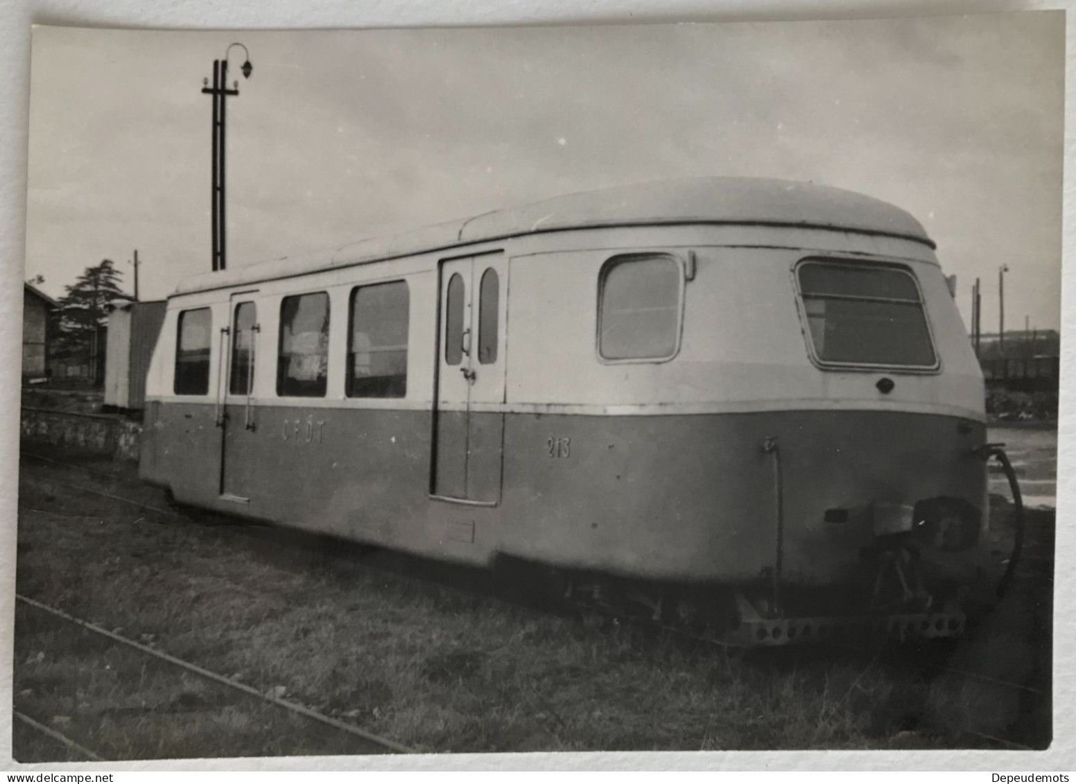 Photo Ancienne - Snapshot - Train - Autorail Automotrice BILLARD - TARN - Ferroviaire - Chemin De Fer - CFDT - Trains