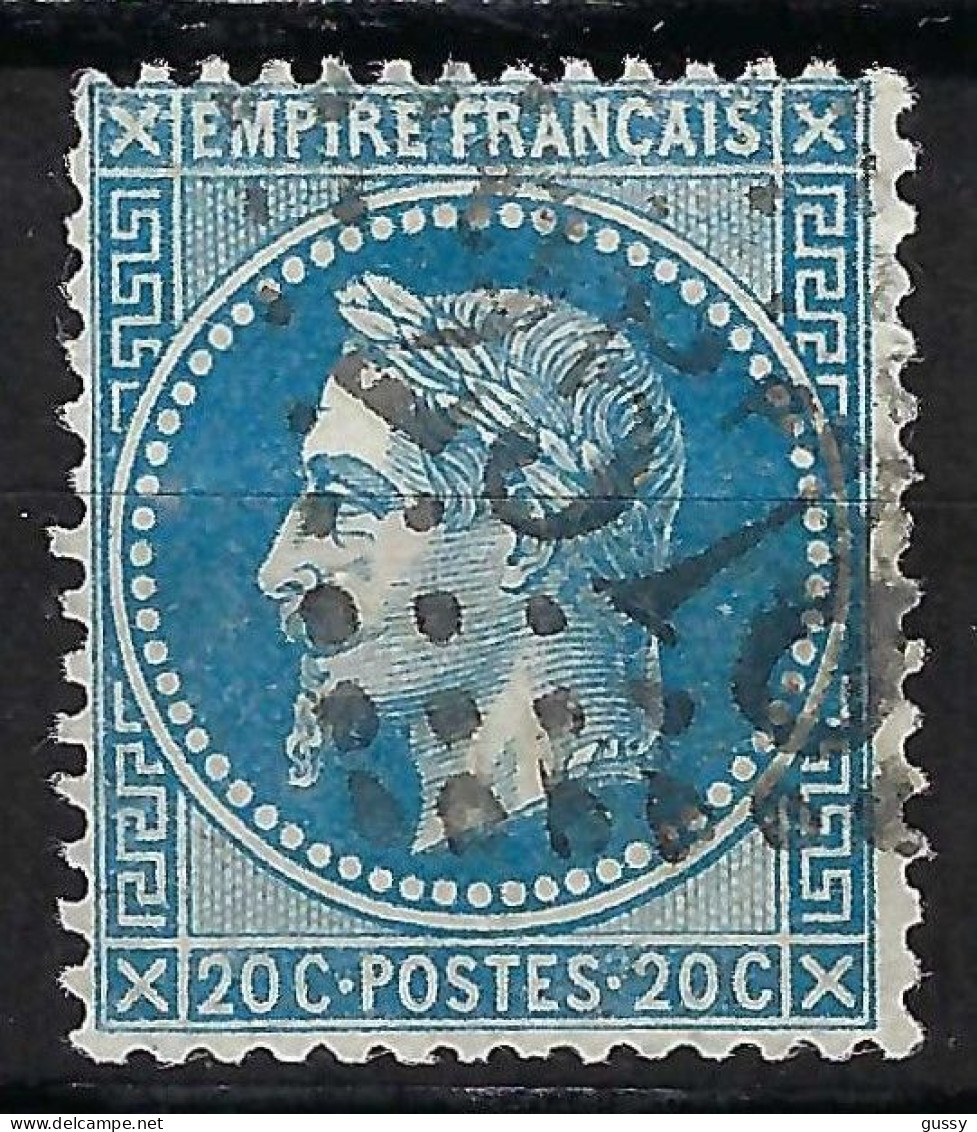 FRANCE Classique, B Obl. GC Des Villes Sur TP Isolés: GC 2578 (Mulhouse,1) Sur Y&T 29B - 1863-1870 Napoléon III Lauré