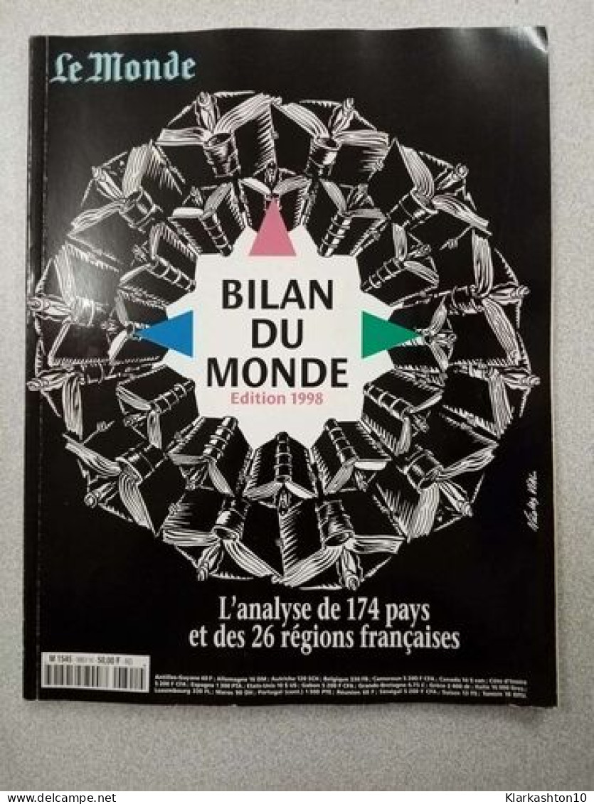 Bilan Du Monde Edition 1998 - Sin Clasificación