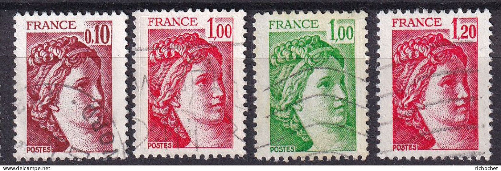 France 1965 + 1972 à 1974 ° - Oblitérés